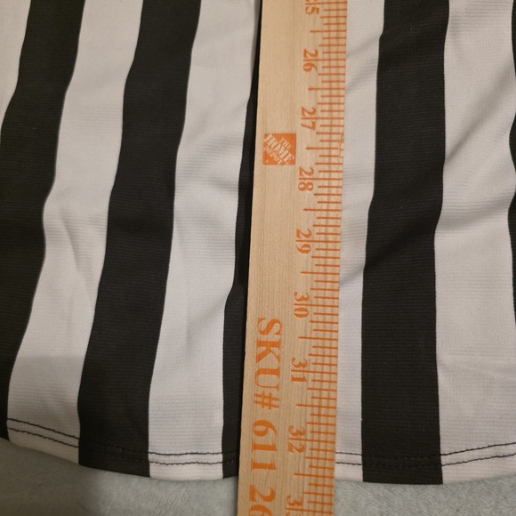 California Costume Collection Mens Referee Striped Halloween Shirt Hat 3XL NOTE - Picture 8 of 9